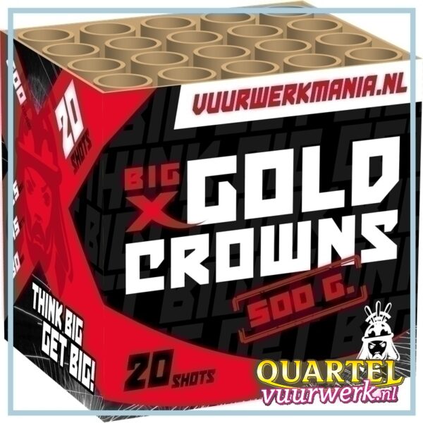 MANIA Big x gold crowns 20 shots New [RUB1880]