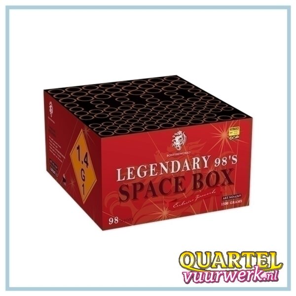 Bonfire LEGENDARY SPACE BOX COMPOUND 98.shots (Nieuw in 2024) [RUB6269]