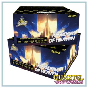 EVOLUTION Kingdom of Heaven 288 shots 25mm NEW (Nieuw in 2024) [WEC2660]