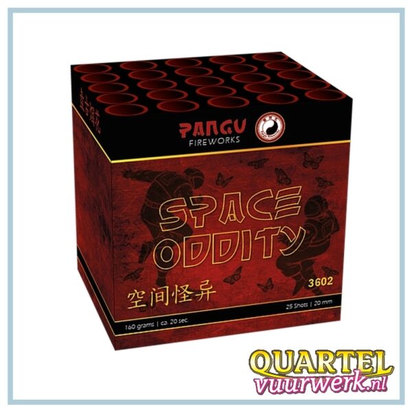 PANGU Space Oddity 25 shots 20mm NEW (Nieuw in 2024) [WEC3602]