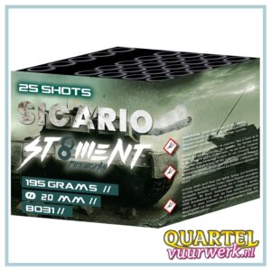 ST8MENT Sicario 25 shots 20mm NEW [WEC8031]